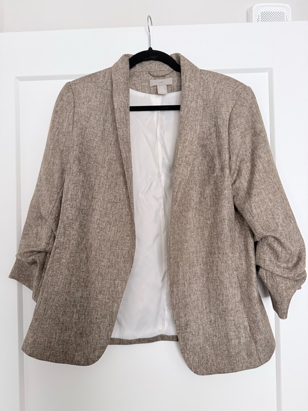 H&M Neutral Open-Front Women's Blazer